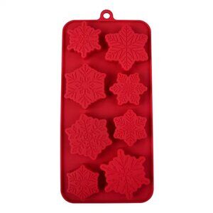 3/$10 Snowflakes Silicone Candy Mold